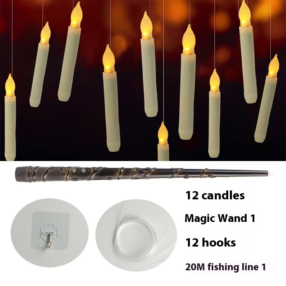 Hairtail Line Hook Magic Wand Remote Control Candle Halloween Party Decoration