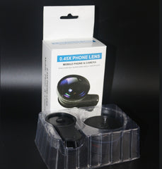 Phone Lens kit 0.45x Super Wide Angle & 12.5x Super Macro Lens HD Camera Lentes