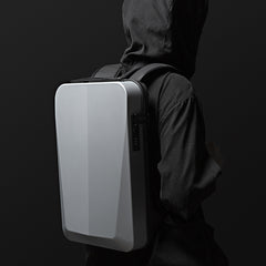 Business Backpack Men's Plastic Hard Case Computer Bag