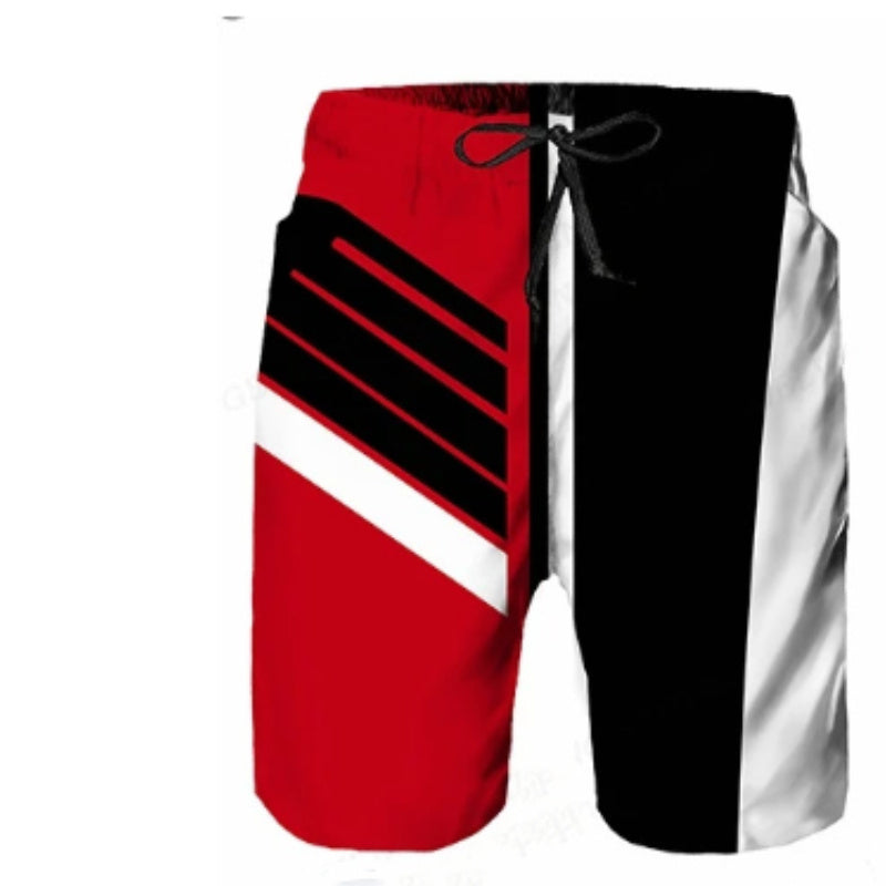 Men's Digital Printing Casual Shorts