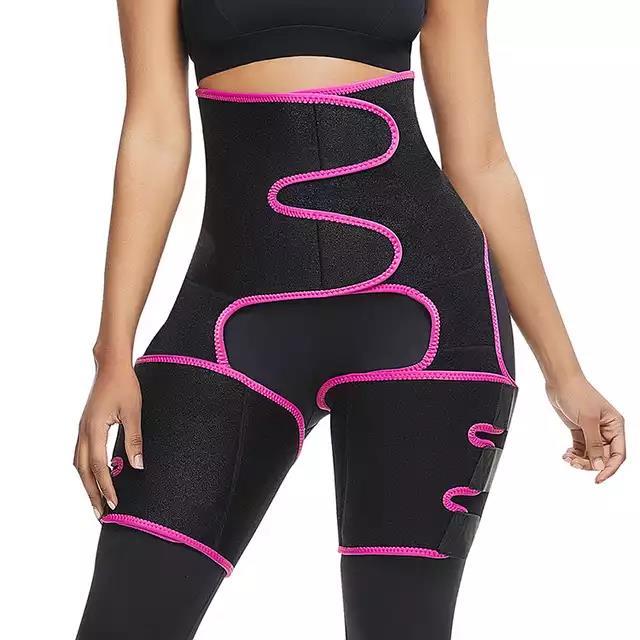 Sports Waist Belt Adjustable One-piece Girdle Leg Straps