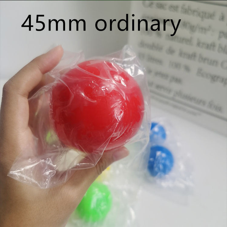 Stick Wall Ball Stress Relief Toys Sticky Squash Ball