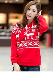 Hooded Women's Clothing Student Sweater