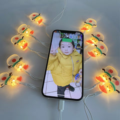 led christmas lights Charging LED Colorful Lights